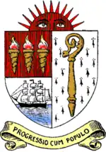 Unofficial coat of arms of East Ham Borough Council