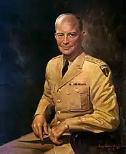 Former Chief of Staff of the Army, General of the Army    Dwight D. Eisenhower   from New York  (declined – January 24, 1948)