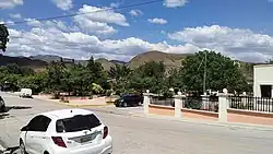 Street view of Pedro Santana, Elias Pina, Dominican Republic.