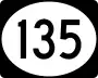 Highway 135 marker