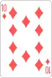 10 of diamonds