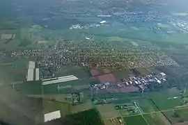 Erzhausen from the air (2010)