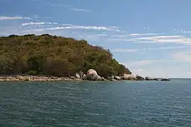 Cliffs by the beach.