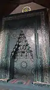 Mihrab of 13th century Eşrefoğlu Mosque in Beyşehir, Turkey