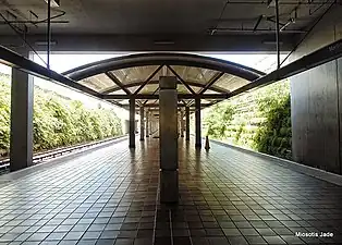 The Martínez Nadal train station in Guaynabo is off PR-19