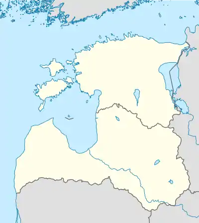 2023–24 Latvian–Estonian Basketball League is located in Estonia and Latvia