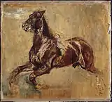 Study of a horse,jumping at a gallop, n.d.