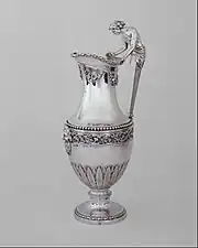 Ewer; 1784–1785; silver; height: 32.9 cm; Metropolitan Museum of Art