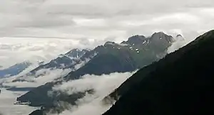 Excursion Inlet as viewed from the air