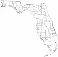 Location of Pine Ridge, Florida