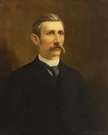 CPT Francis P. Fleming, Commanded Company C, 1st Florida Battalion (redesignated Co B, 1st Battalion, Florida State Troops in 1887), 1885–1888. Previously, in the Civil War, he enlisted in St. Augustine Rifles, 2nd Florida, then commissioned in 1st Florida Cavalry. Later, 15th Governor of Florida from 1889–1893.