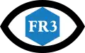 Logo of FR3 from 6 January 1975 till 6 April 1986