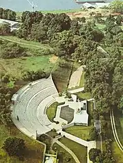 Open-air theater in Ngaliema, 1974