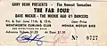 Fab Four concert ticket