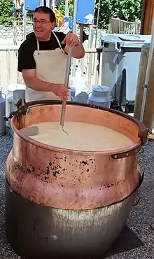 Brewing of milk