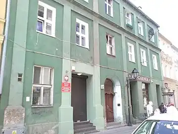 Facade on Jezuicka street