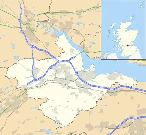 Greenhill is located in Falkirk