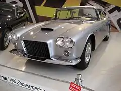 Ferrari 400 Superamerica Pinin Farina Coupé, for Fiat CEO Gianni Agnelli