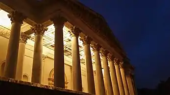 Main entrance to the Fitzwilliam Museum, University of Cambridge (19th century)