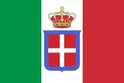 Flag of Italian-occupied France