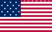 Flag of Vermont(June 14, 1804 – April 3, 1837)