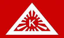 Flag of the Katipuneros of the Bicol region.