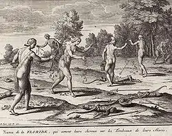 Image 27Bernard Picart Copper Plate Engraving of Florida Indians, circa 1721 (from History of Florida)