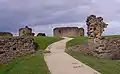 Flint Castle in Wales