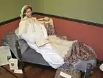 Florence Nightingale exhibit at Malvern Museum, England, 2010