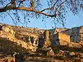 Bishop of Cavaillon's castle, overhanging the village