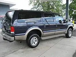 Class 2 2001 Ford Excursion 4×4 (GVWR: 8,600 pounds (3.9 t)