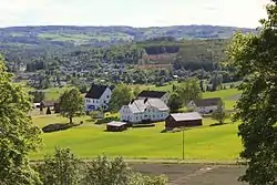 View of the village