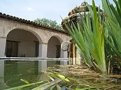 Fountain in plaza