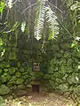 Oven for coral lime. Missionaries used it to build various churches in the Gambier Islands.