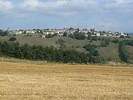 A general view of Châteauneuf-de-Randon