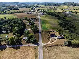 Franklin (unincorporated community) in Jackson County, Wisconsin