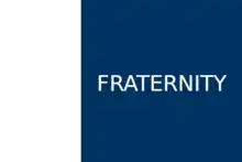 Fraternity movement flag.