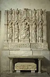 Altarpiece and shrine of Saint Richard the Pilgrim, in San Frediano, at Lucca.