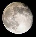 Full Moon taken through the 5-inch Cooke refractor at Coats Observatory.