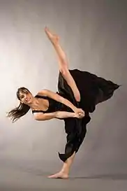 A standing side oversplit