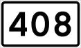 County Road 408 shield