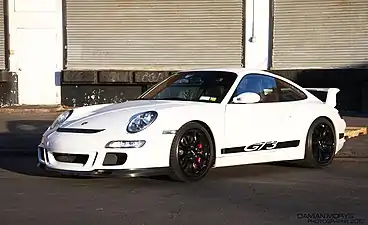 Porsche 997 GT3 (pre-facelift) front