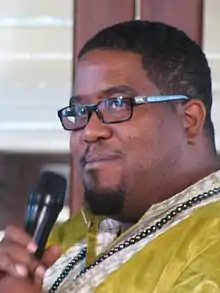 Asheru celebrating the Juneteenth Book Festival, Library of Congress, 2015