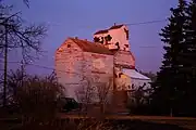 As of 2012, the former Saskatchewan Wheat Pool building is the last standing grain elevator in the village.