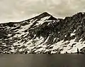 North aspect of Gale Peak from Breeze Lake