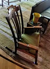 A rocking chair