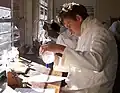 Gateway High School Pupils doing a chemistry practical