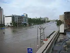 2006 Surat Flood, Submerged Gaurav Path