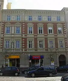 Zoomed view from Gdańska street