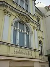 Ornamented facade